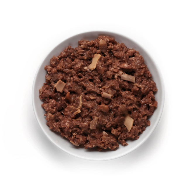 FINT влажный корм для взрослых собак крупных пород с говядиной и сердцем, в консервах - 850 г