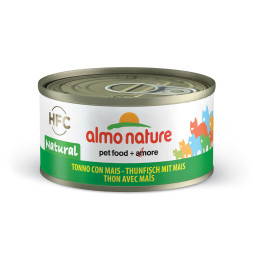 Almo Nature Legend Adult Cat Tuna&amp;Sweet Corn консервы с тунцом и сладкой кукурузой в бульоне для взрослых кошек - 70гр. х 24 шт.