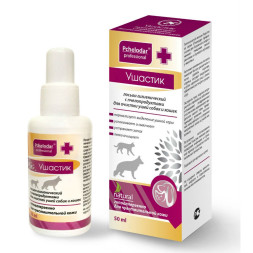 Лосьон Пчеловод Ушастик для очистки ушей собак и кошек - 50 мл