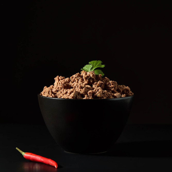 Мнямс Delicatesse "Террин по-версальски" влажный корм для собак паштет из телятины с ветчиной, в консервах - 200 г х 6 шт (+ 6 шт В ПОДАРОК)