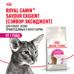 Royal Canin Savour Exigent сухой корм для взрослых привередливых кошек - 2 кг