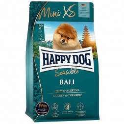 Happy Dog Supreme Mini XS Bali сухой корм для собак мелких пород с чувствительным пищеварением - 1,3 кг