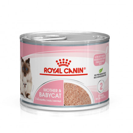 Royal Canin Babycat Instinctive влажный корм в консервах для котят с рождения до 4 месяцев - 12 шт х 195 гр