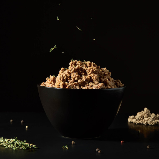 Мнямс Delicatesse "Турдакен по-британски" влажный корм для собак паштет из индейки с уткой, в консервах - 400 г х 12 шт