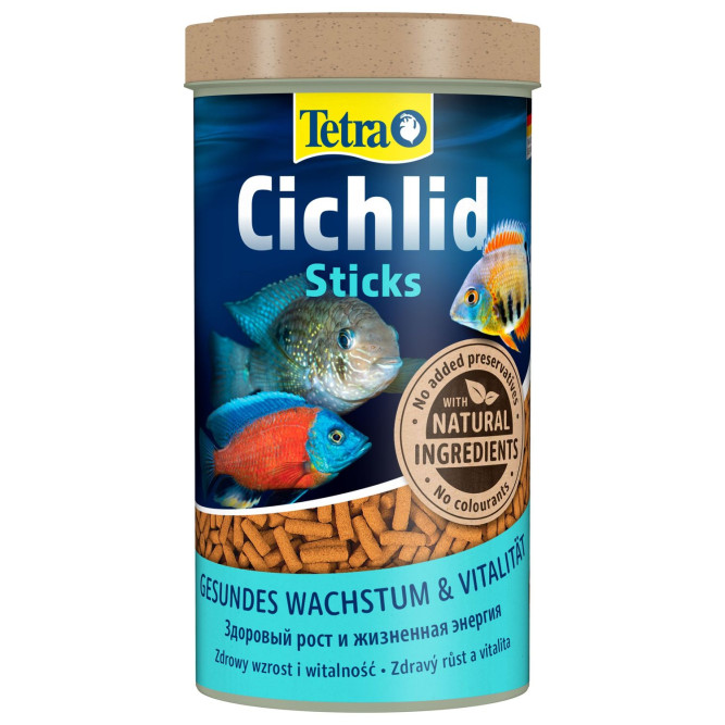 TetraCichlid Sticks корм для всех видов цихлид в палочках 500 мл
