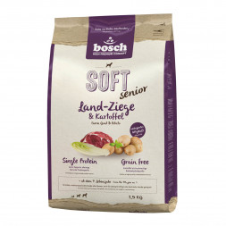 Полувлажный корм Bosch Soft Senior для пожилых собак с козлятиной и картофелем - 2,5 кг