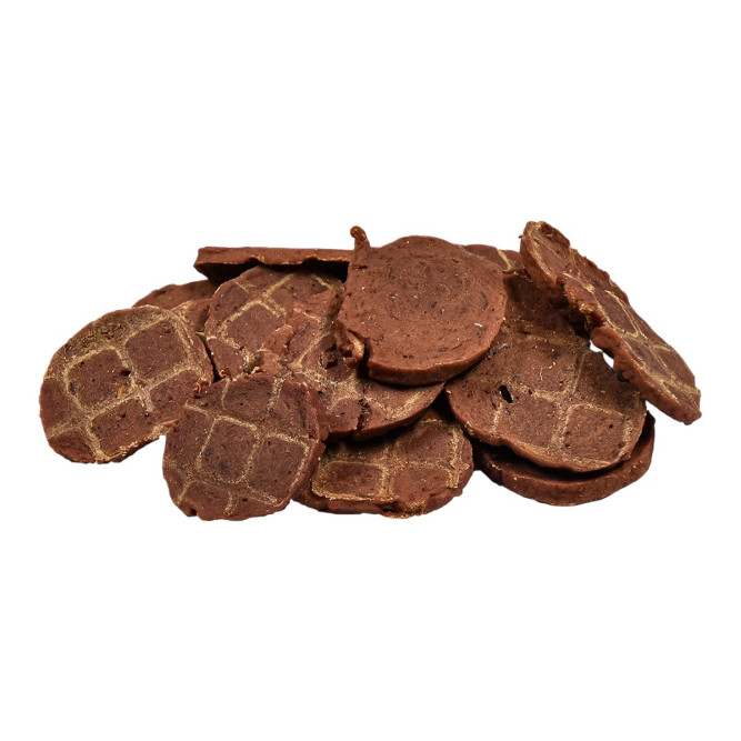 Organix лакомство для взрослых собак малых пород "Медальоны из филе ягненка" 100% мясо - 50 г