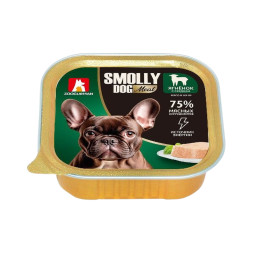 Зоогурман Смолли Дог влажный корм для взрослых собак мелких и средних пород, с ягненком и сердцем - 100 г x 15 шт