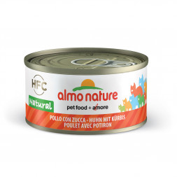 Almo Nature Legend Adult Cat Chicken&amp;Pumpkin консервированный корм с цельными кусочками курицы и тыквой в бульоне для взрослых кошек - 70 гр. х 24 шт