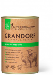 Grandorf lamb With Turkey влажный корм для собак всех пород, ягненок с индейкой - 400 г х 12 шт