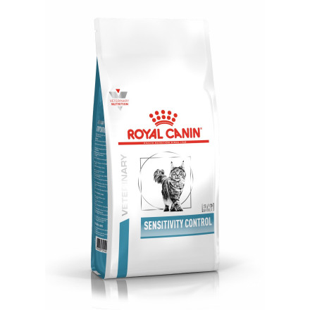 Royal Canin Sensitivity Control сухой корм с уткой для взрослых кошек и котят всех пород при пищевой аллергии или непереносимости - 400 г