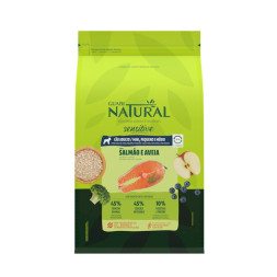 Guabi Natural Dog Sensitive cухой корм для взрослых собак мелких и средних пород с чувствительным пищеварением лосось и овес - 2,5 кг