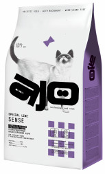 AJO Cat Sense сухой корм для кошек с чувствительным пищеварением с олениной - 10 кг