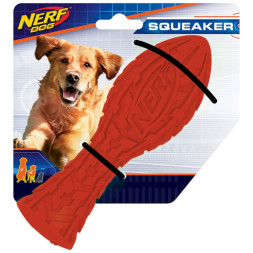 NERF Шина игрушка для собак булава резиновая, с пищалкой - 17,5 см