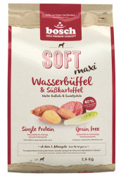 Bosch Soft Maxi с буйволом и бататом полувлажный корм для собак 2,5 кг