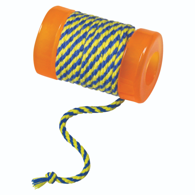 Игрушка для кошек Petstages "Орка катушка с веревочкой" 6 см