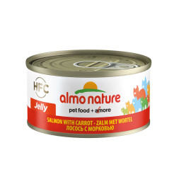 Almo Nature Legend Adult Cat Salmon&amp;Carrot консервы с лососем и морковью в бульоне для взрослых кошек - 70 гр. х 24 шт.
