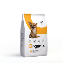 Organix сухой корм для собак малых пород с курицей - 2,5 кг