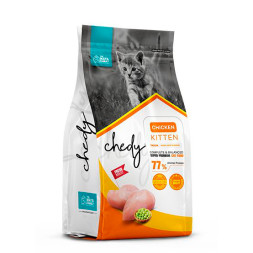 Chedy Kitten сухой корм для котят с курицей - 5 кг