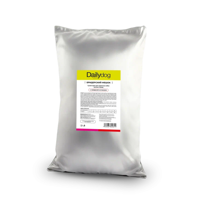 Dailydog Classic Line сухой корм для взрослых собак мелких пород, с говядиной и ягненком - 18 кг