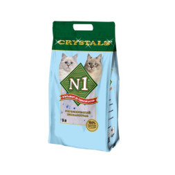 Наполнитель N1 Crystals силикагелевый для кошачьего туалета 5 л