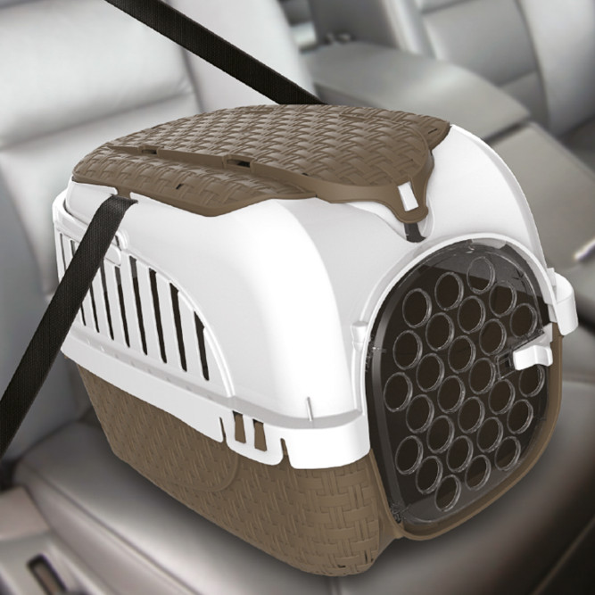 BAMA PET KENNEL TOUR переноска, 52х33х34 см, до 7 кг, коричневая