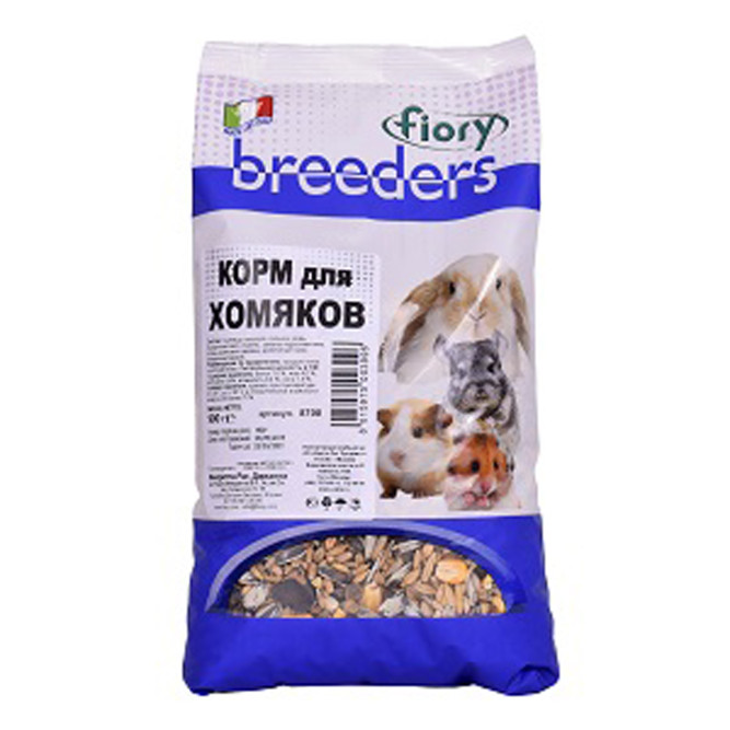Fiory Breeders корм для хомяков, 900 г