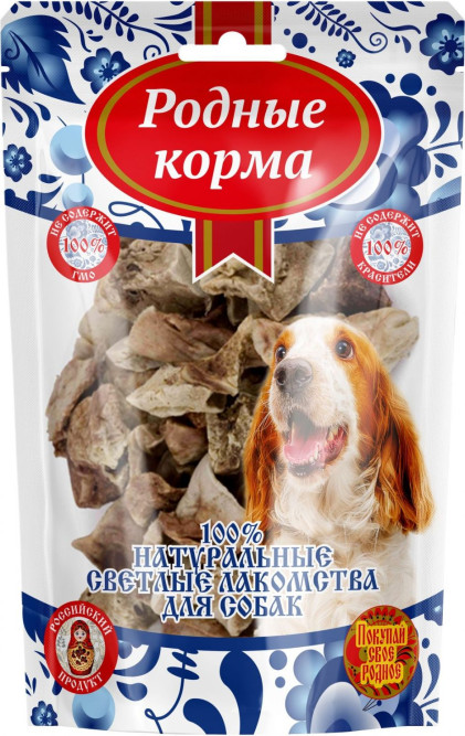 Родные Корма "Светлые" лакомство для собак лёгкое баранье - 15 г