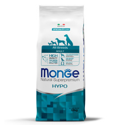 Monge Dog Speciality Hypoallergenic сухой корм для взрослых собак гипоаллергенный с лососем и тунцом 12 кг