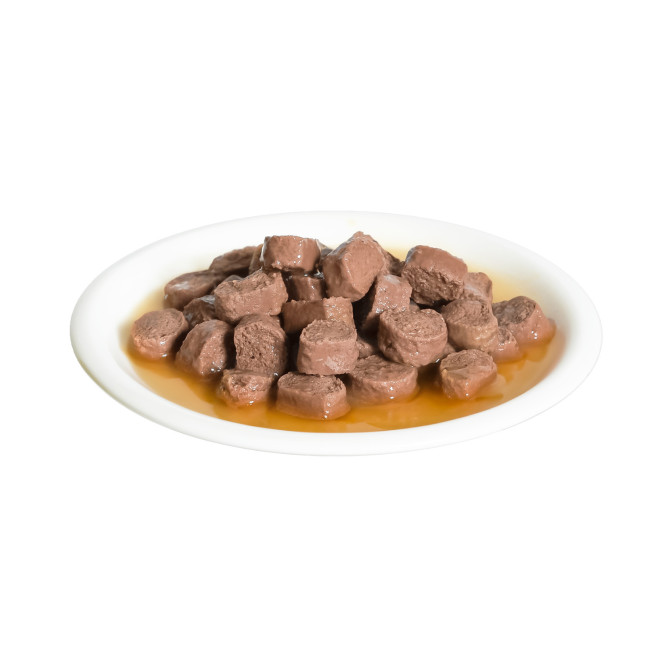 Florida паучи для взрослых кошек с телятиной и клюквой кусочки в соусе - 85 г х 12 шт