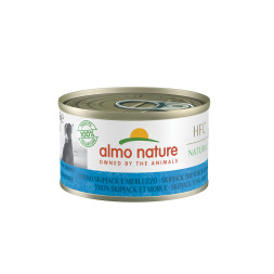 Almo Nature консервы для собак с тунцом и треской - 95 г х 24 шт