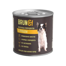 Brunch влажный корм для взрослых собак с рубцом в консервах - 240 г х 12 шт