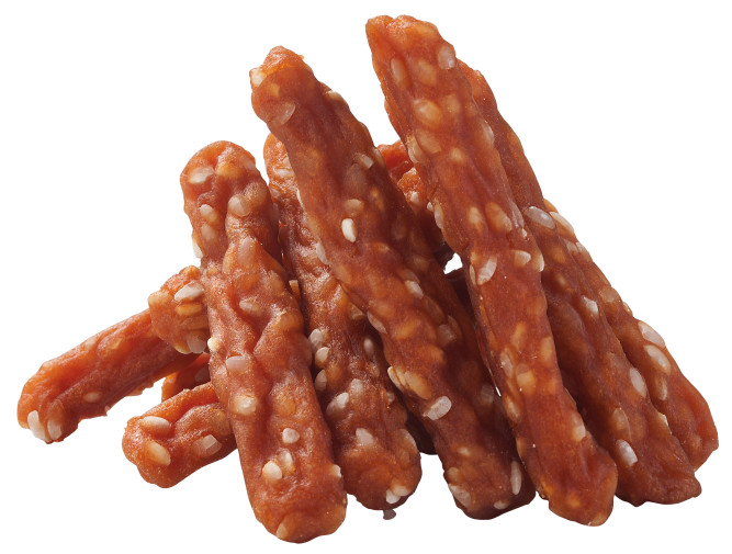 Деревенские лакомства 100 % Мяса колбаски из индейки с рисом для собак - 85 г