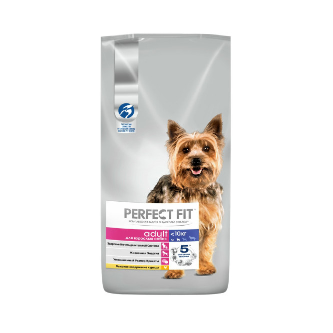 Perfect Fit сухой корм для собак мелких и миниатюрных пород с курицей - 6 кг