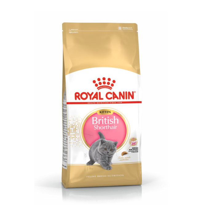 Royal Canin Kitten British Shorthair сухой корм для котят породы Британская гладкошерстная 2 кг