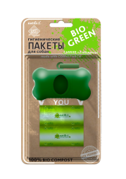 N1 NATUReL контейнер и BiOразлагаемые пакеты для выгула - 40 шт