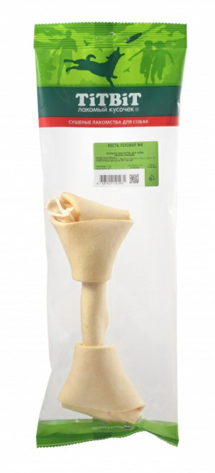 TiTBiT лакомство для собак кость узловая №8 - 81 г