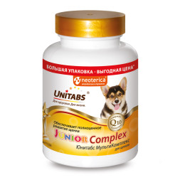 Unitabs JuniorComplex витамины с B9 для щенков - 200 табл.