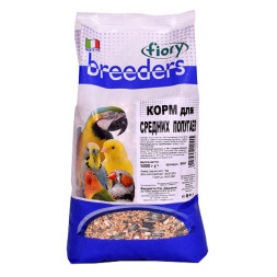 Fiory Breeders корм для средних попугаев, 1 кг