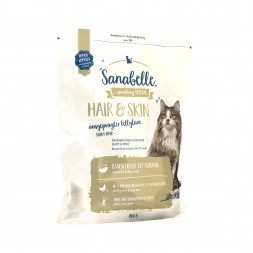 Sanabelle Hair&amp;Skin сухой корм для кошек для кожи и шерсти - 400 г
