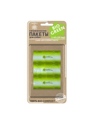 N1 NATUReL BiOразлагаемые пакеты для выгула - 60 шт