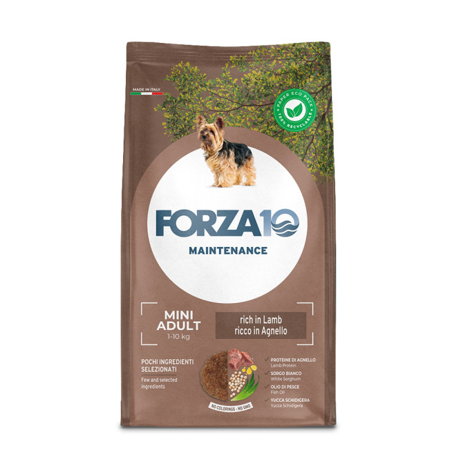 Forza10 Maintenance Dog Adult Small/Medium сухой корм для взрослых собак мелких пород из ягненка с рисом - 2 кг