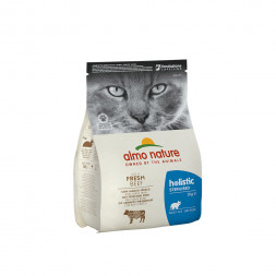 Almo Nature Functional Adult Cat Sterilised Beef &amp; Rice сухой диетический корм с говядиной и рисом для взрослых кастрированных котов и кошек - 2 кг