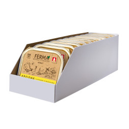 Зоогурман Ferma влажный корм для взрослых собак, с кроликом, курицей и яблоками - 150 г х 11 шт