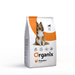 Organix сухой корм для собак с чувствительным пищеварением с индейкой - 2,5 кг