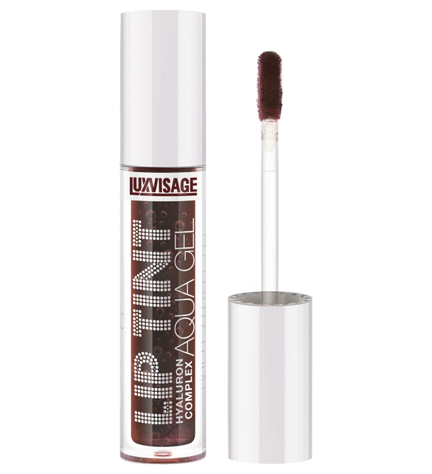 LUXVISAGE тинт для губ с гиалуроновым комплексом LIP Tint AQUA GEL Hyaluron Complex, тон 08 Truffle