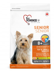 1st Choice Senior Toy &amp; Small Breeds сухой корм для пожилых собак миниатюрных и мелких пород с курицей - 2,72 кг