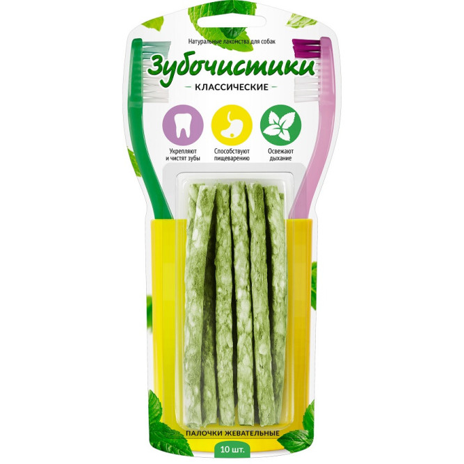 Деревенские лакомства Зубочистки палочки жевательные - 85 г