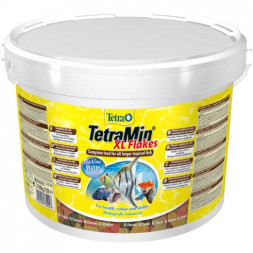 TetraMin XL корм для всех видов рыб крупные хлопья 10 л