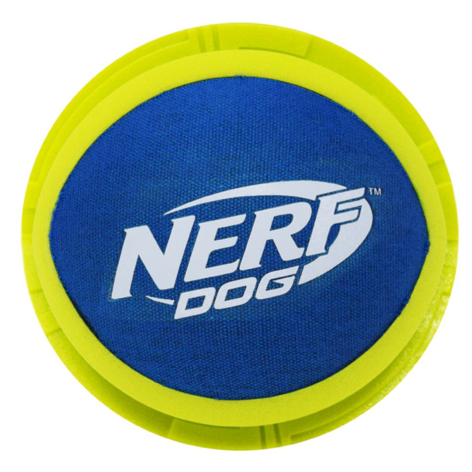 NERF Мегатон игрушка для собак мяч из вспененной резины и нейлона - 10 см